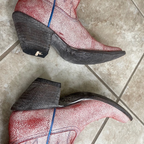 Old Gringo Ladies MARIPOSA LOCA Western‎ Boots ONLY TRIED ON INSIDE!   Euc - Picture 12 of 16